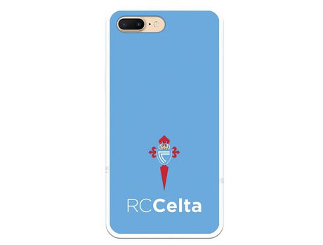 Funda para iPhone 7 Plus del Celta Escudo Fondo azul - Licencia Oficial RC Celta
