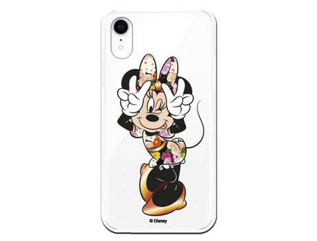 Funda para iPhone XR Oficial de Disney Minnie Posando - Clásicos Disney