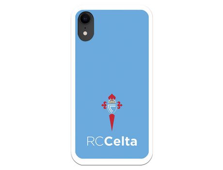 Funda para iPhone XR del Celta Escudo Fondo azul - Licencia Oficial RC Celta