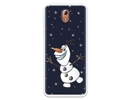 Funda para Nokia 3.1 Oficial de Disney Olaf Transparente - Frozen