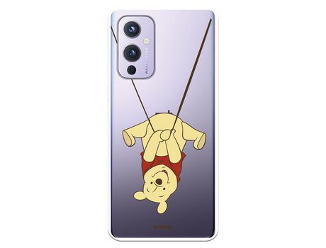 Funda para OnePlus 9 Oficial de Disney Winnie Columpio - Winnie The Pooh