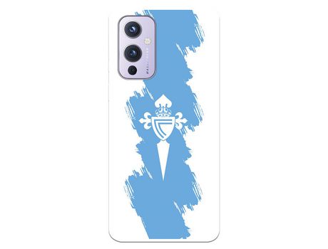 Funda para OnePlus 9 del Celta Escudo Trazo azul - Licencia Oficial RC Celta
