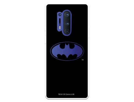 Funda para OnePlus 8 Pro Oficial de DC Comics Batman Logo Transparente - DC Comics