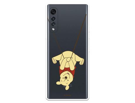 Funda para LG Velvet 5G Oficial de Disney Winnie Columpio - Winnie The Pooh