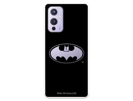 Funda para OnePlus 9 Oficial de DC Comics Batman Logo Transparente - DC Comics