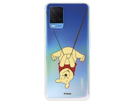 Funda para Oppo A54 4G Oficial de Disney Winnie Columpio - Winnie The Pooh