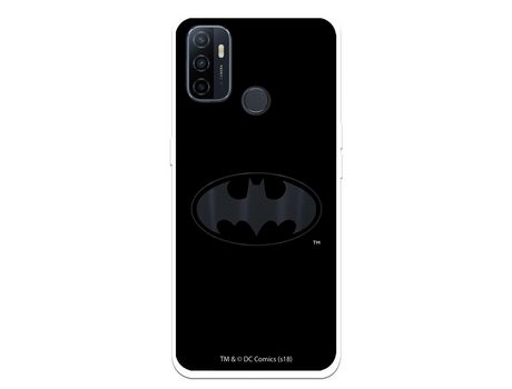 Funda para Oppo A32 Oficial de DC Comics Batman Logo Transparente - DC Comics