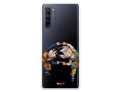 Funda para Oppo Find X2 Neo Oficial de Dragon Ball Goten y Trunks Fusión