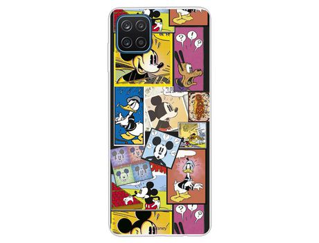 Funda para Samsung Galaxy A12 Oficial de Disney Mickey Comic - Clásicos Disney