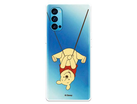 Funda para Oppo Reno 4 Oficial de Disney Winnie Columpio - Winnie The Pooh