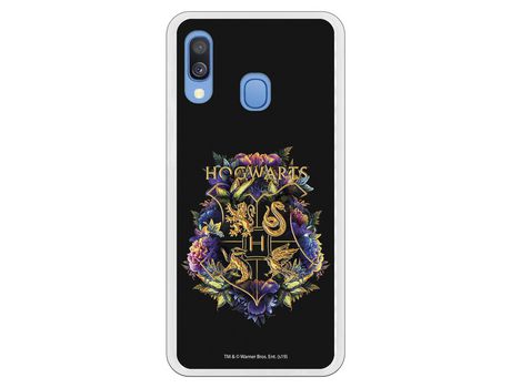 Funda para Samsung Galaxy A20e Oficial de Harry Potter Hogwarts Floral - Harry Potter