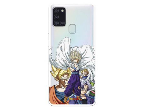 Funda para Samsung Galaxy A21S Oficial de Dragon Ball Guerreros Saiyans - Dragon Ball