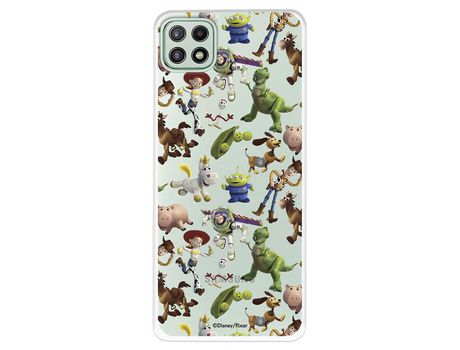 Funda para Samsung Galaxy A22 5G Oficial de Disney Muñecos Toy Story Siluetas - Toy Story