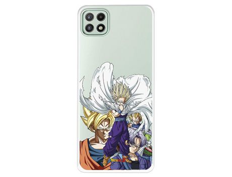 Funda para Samsung Galaxy A22 5G Oficial de Dragon Ball Guerreros Saiyans - Dragon Ball