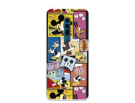 Funda para Oppo Reno 10x Zoom Oficial de Disney Mickey Comic - Clásicos Disney
