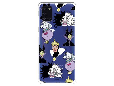 Funda para Samsung Galaxy A31 Oficial de Disney Villanas Patrón