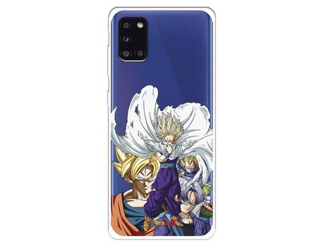 Funda para Samsung Galaxy A31 Oficial de Dragon Ball Guerreros Saiyans - Dragon Ball