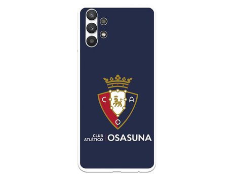 Funda para Samsung Galaxy A32 5G del Osasuna Escudo Fondo azul - Licencia Oficial CA Osasuna