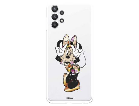 Funda para Samsung Galaxy A32 5G Oficial de Disney Minnie Posando - Clásicos Disney