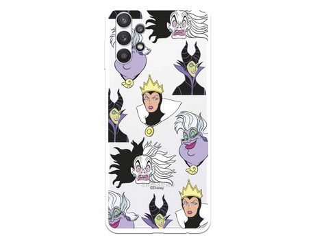 Funda para Samsung Galaxy A32 5G Oficial de Disney Villanas Patrón