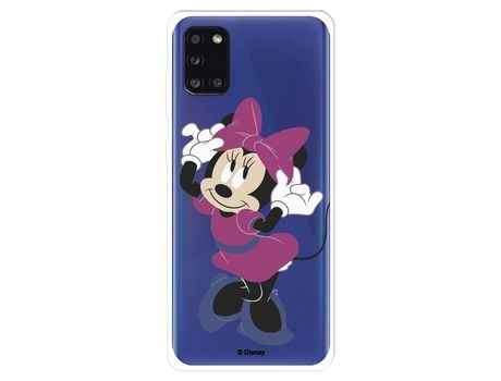 Funda para Samsung Galaxy A31 Oficial de Disney Minnie Rosa - Clásicos Disney