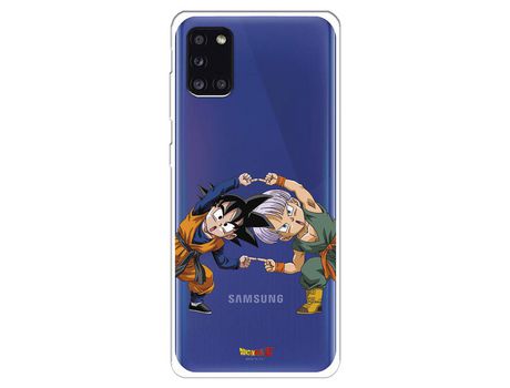 Funda para Samsung Galaxy A31 Oficial de Dragon Ball Goten y Trunks Fusión