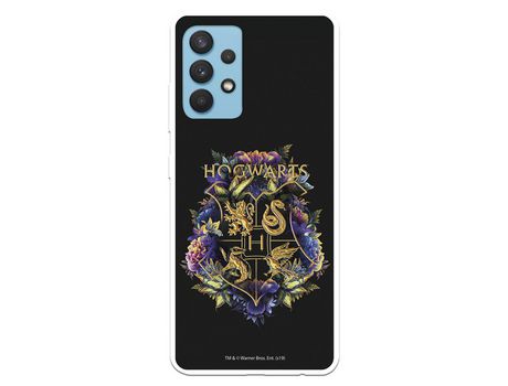 Funda para Samsung Galaxy A32 4G Oficial de Harry Potter Hogwarts Floral - Harry Potter