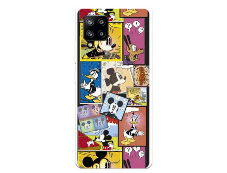 Funda para Samsung Galaxy A42 5G Oficial de Disney Mickey Comic - Clásicos Disney