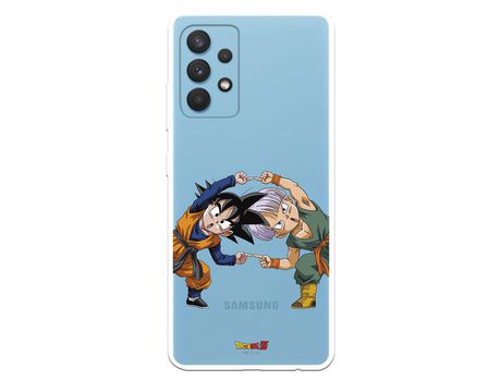 Funda para Samsung Galaxy A32 4G Oficial de Dragon Ball Goten y Trunks Fusión