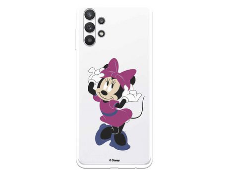 Funda para Samsung Galaxy A32 5G Oficial de Disney Minnie Rosa - Clásicos Disney