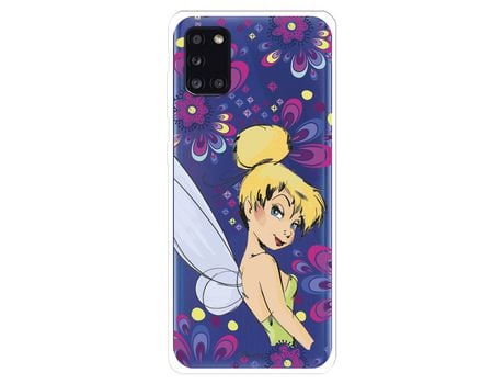 Funda para Samsung Galaxy A31 Oficial de Disney Campanilla Flores - Peter Pan