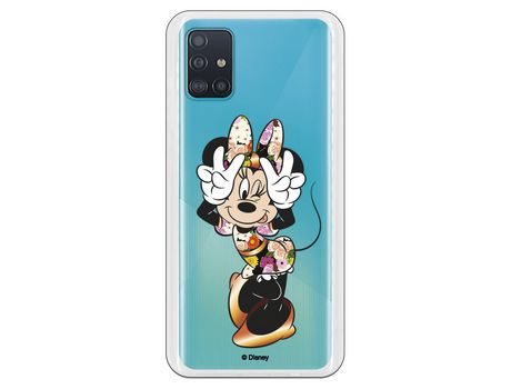 Funda para Samsung Galaxy A51 Oficial de Disney Minnie Posando - Clásicos Disney