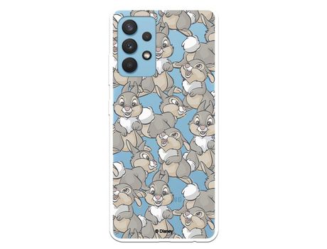 Funda para Samsung Galaxy A32 4G Oficial de Disney Tambor Patrones - Bambi