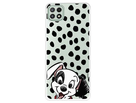 Funda para Samsung Galaxy A22 5G Oficial de Disney Cachorro Manchas - 101 Dalmatas