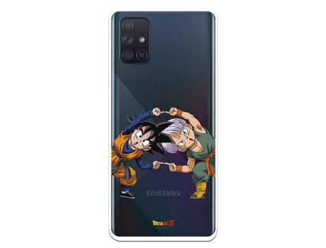 Funda para Samsung Galaxy A71 Oficial de Dragon Ball Goten y Trunks Fusión