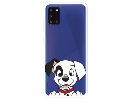 Funda para Samsung Galaxy A31 Oficial de Disney Cachorro Sonrisa - 101 Dalmatas