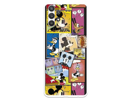 Funda para Samsung Galaxy A32 5G Oficial de Disney Mickey Comic - Clásicos Disney