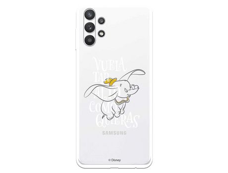Funda para Samsung Galaxy A32 5G Oficial de Disney Dumbo Vuela tan Alto - Dumbo
