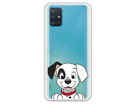 Funda para Samsung Galaxy A51 Oficial de Disney Cachorro Sonrisa - 101 Dalmatas