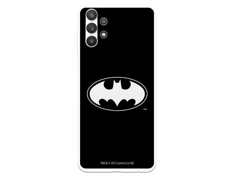 Funda para Samsung Galaxy A32 5G Oficial de DC Comics Batman Logo Transparente - DC Comics
