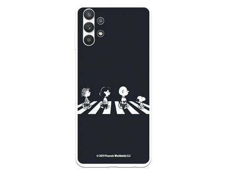 Funda para Samsung Galaxy A32 5G Oficial de Peanuts Personajes Beatles - Snoopy