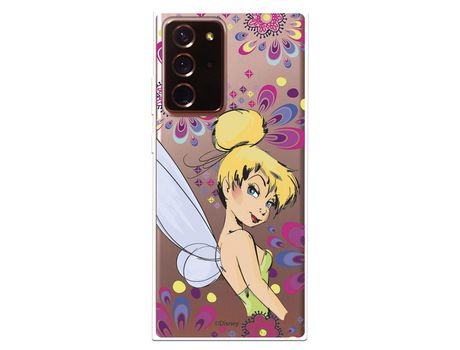 Funda para Samsung Galaxy Note 20 Ultra Oficial de Disney Campanilla Flores - Peter Pan