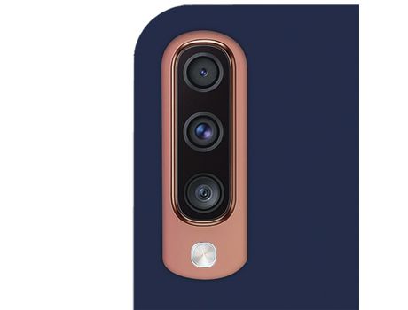 Funda para Samsung Galaxy A70 del Osasuna Escudo Fondo azul - Licencia Oficial CA Osasuna