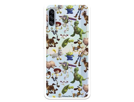 Funda para Samsung Galaxy A90 5G Oficial de Disney Muñecos Toy Story Siluetas - Toy Story