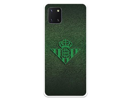 Funda para Samsung Galaxy A81 del Betis Escudo Verde Fondo trama - Licencia Oficial