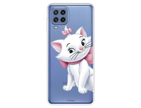 Funda para Samsung Galaxy M32 Oficial de Disney Marie Silueta - Los Aristogatos