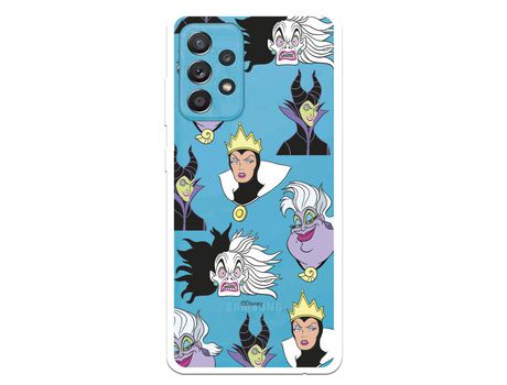 Funda para Samsung Galaxy A52 5G Oficial de Disney Villanas Patrón