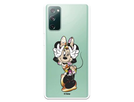 Funda para Samsung Galaxy S20 FE Oficial de Disney Minnie Posando - Clásicos Disney