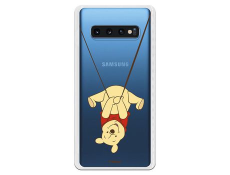 Funda para Samsung Galaxy S10 Plus Oficial de Disney Winnie Columpio - Winnie The Pooh