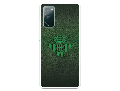 Funda para Samsung Galaxy S20 FE del Betis Escudo Verde Fondo trama - Licencia Oficial